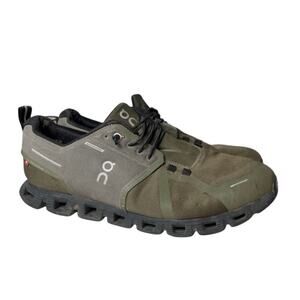 On Cloud 5 Waterproof Mens Running Shoe Olive Green Sneaker US 11 59.98840